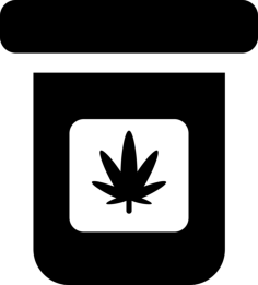 Marijuana Pot Silhouette Svg Vector, Free Vectors File